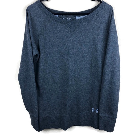 Under Armour Tops - Under Armour Womens Sweatshirt, Gray Medium